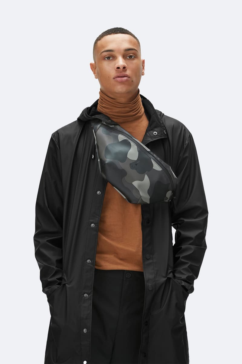 RAINS 2018 秋冬「Night Camo」迷彩別注系列
