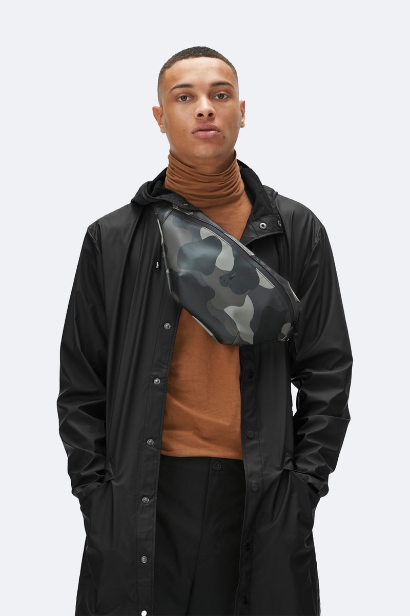 RAINS 2018 秋冬「Night Camo」迷彩別注系列