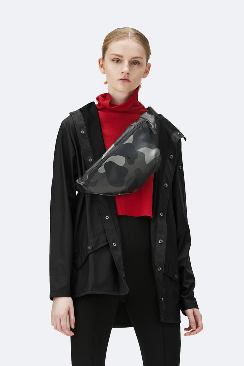 RAINS 2018 秋冬「Night Camo」迷彩別注系列
