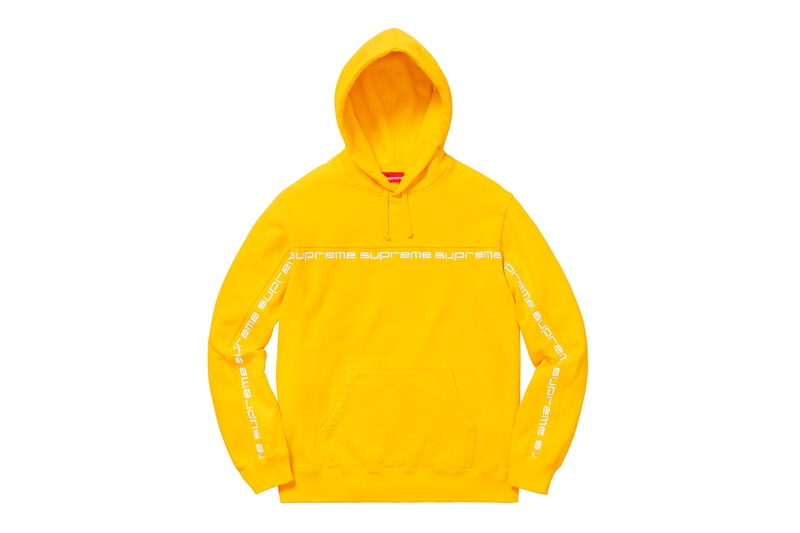 Supreme 2018 秋冬卫衣系列