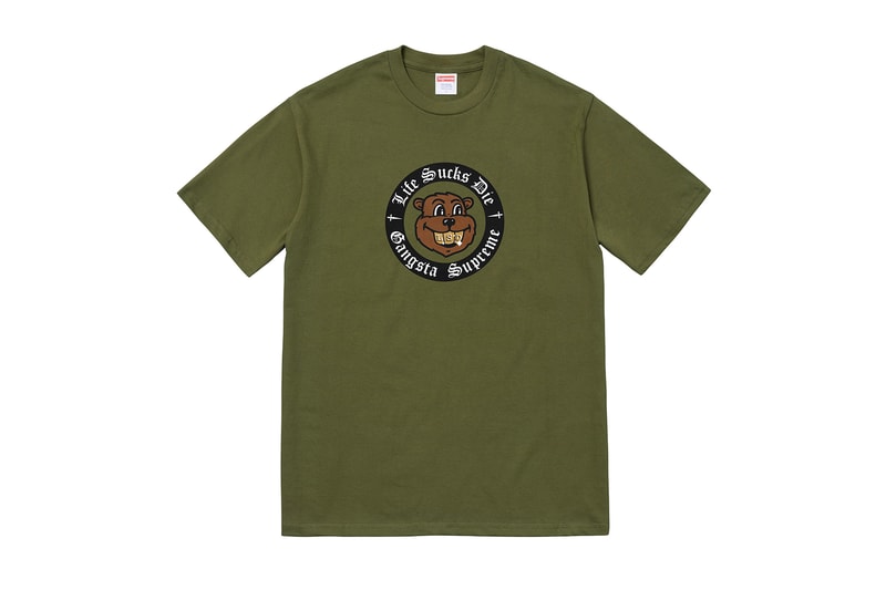 Supreme 2018 秋冬 T-Shirt 系列