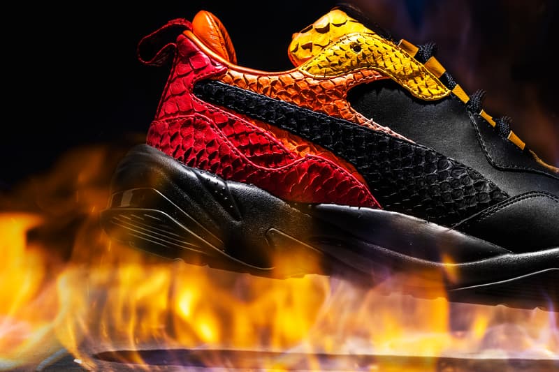 The Shoe Surgeon 打造 PUMA Thunder Desert 全新「Elements」定製系列