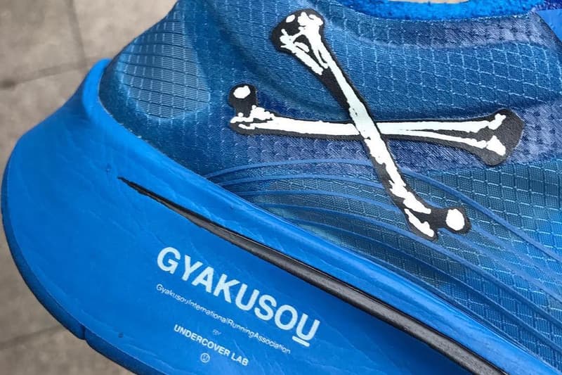 UNDERCOVER x Nike 聯名 Zoom Fly SP「GYAKUSOU」藍色版本曝光