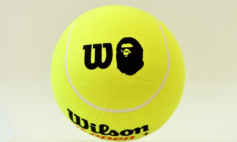 A BATHING APE® x Wilson Tennis 聯名單品曝光