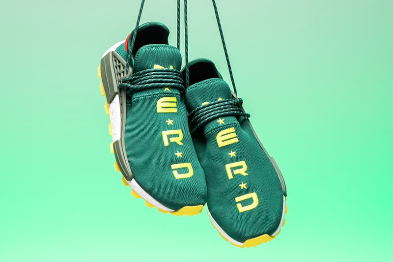 Pharrell x adidas Originals Hu NMD 全新「N*E*R*D」別注配色上架