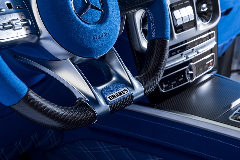 Brabus 打造 2019 Mercedes-AMG G63 全藍內飾