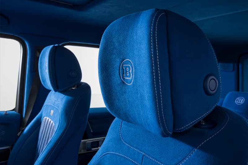 Brabus 打造 2019 Mercedes-AMG G63 全藍內飾