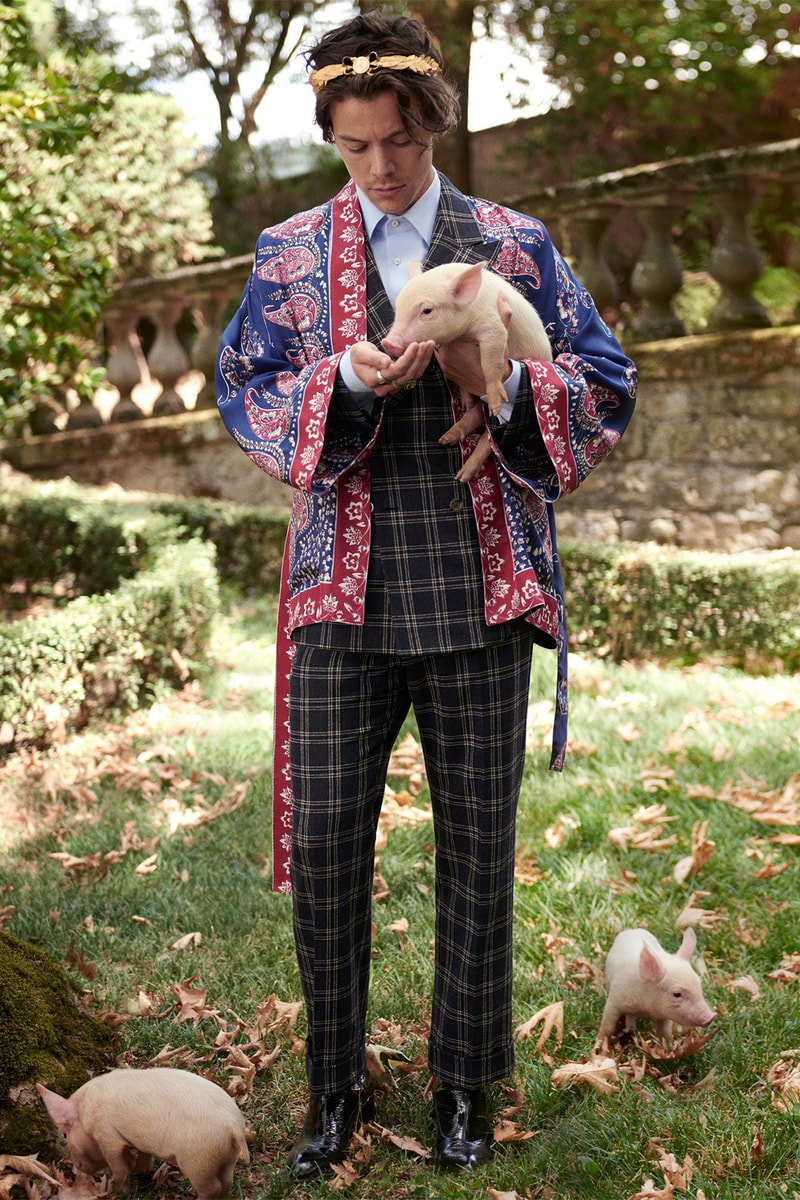 Harry Styles 演繹 Gucci 2019 早春系列造型特輯
