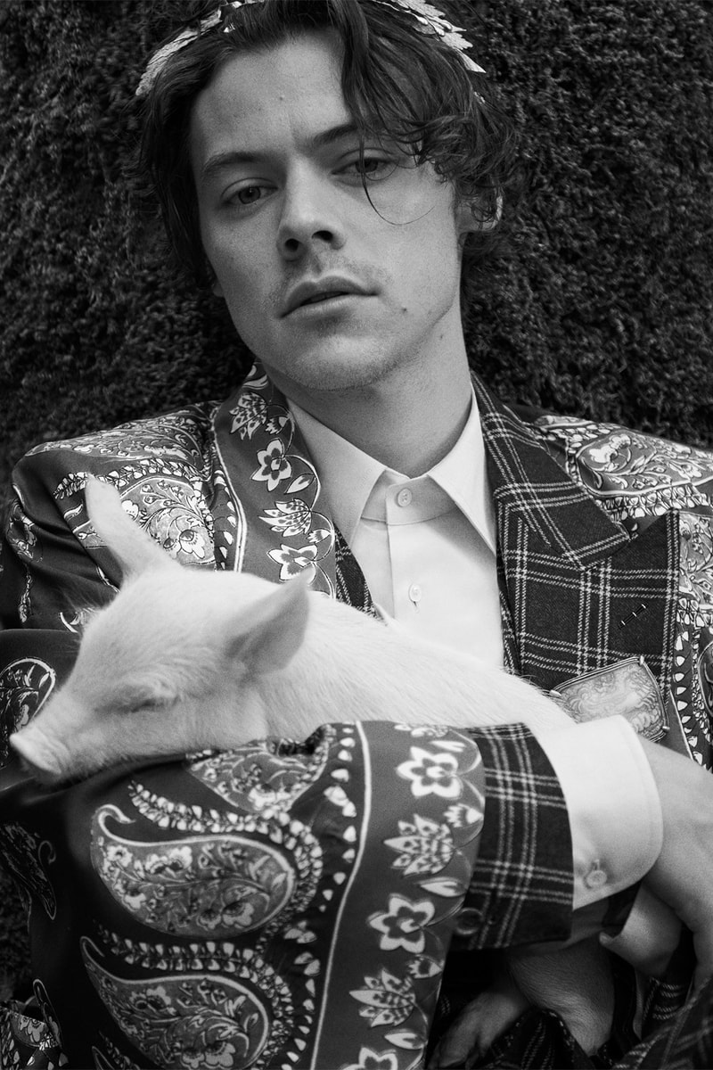 Harry Styles 演繹 Gucci 2019 早春系列造型特輯