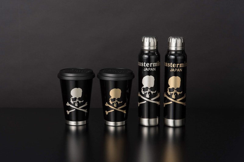 mastermind JAPAN x thermo mug 暗黑奢華保溫瓶