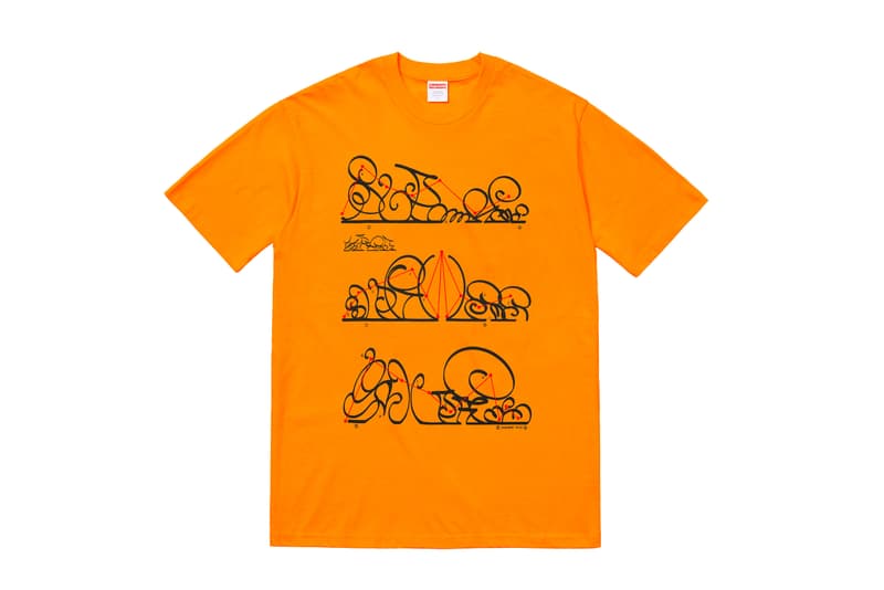 Supreme 2018 秋冬系列 T-Shirt 第二彈發佈