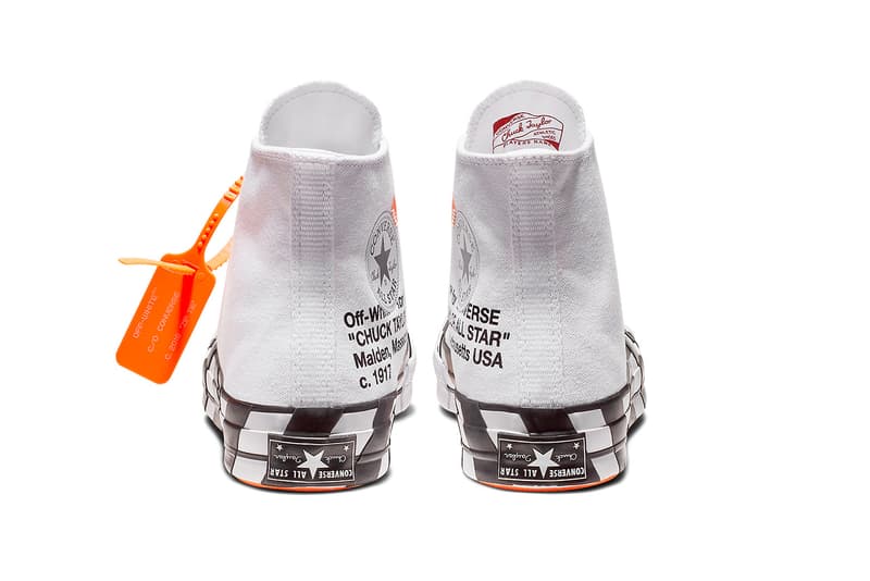 Off-White™ x Converse 第二雙聯名 Chuck 70 官方圖片釋出