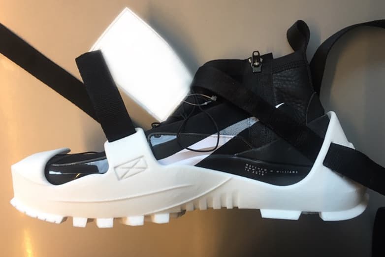 Matthew M. Williams 曝光 1017 ALYX 9SM x Nike 聯名鞋款白色版本