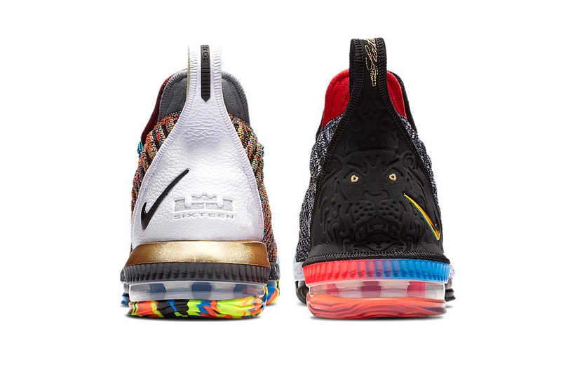 Nike LeBron 16 全新「What The」配色諜照釋出