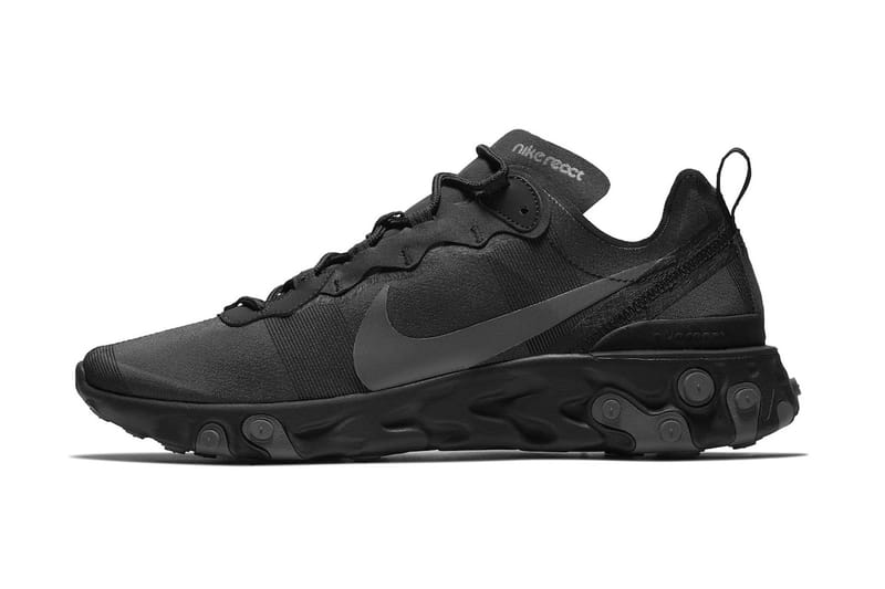 搶先預覽 Nike React Element 55 全新「Triple Black」配色