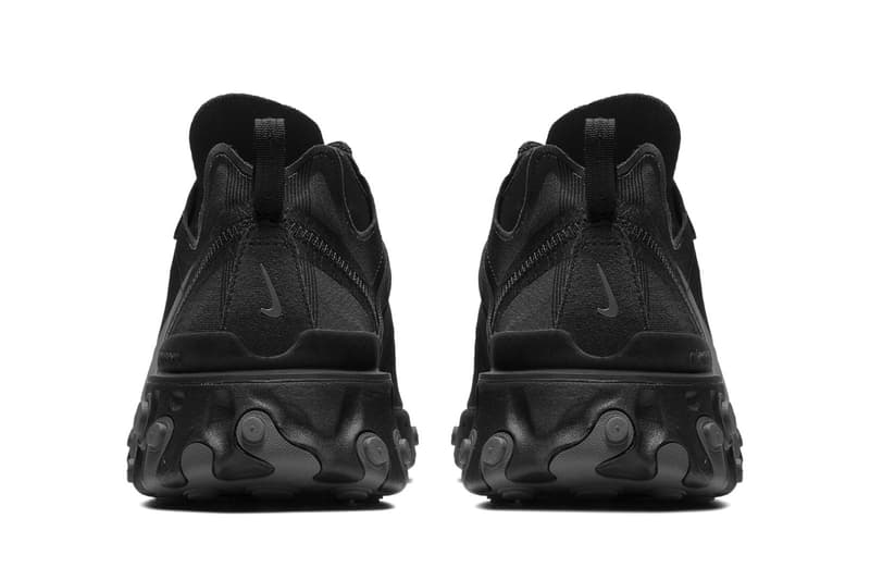 搶先預覽 Nike React Element 55 全新「Triple Black」配色