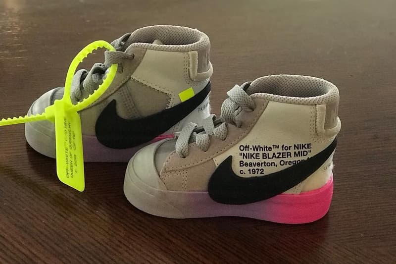 Serena Williams 分享嬰兒版客製 Off-White™ x Nike Blazer "QUEEN"