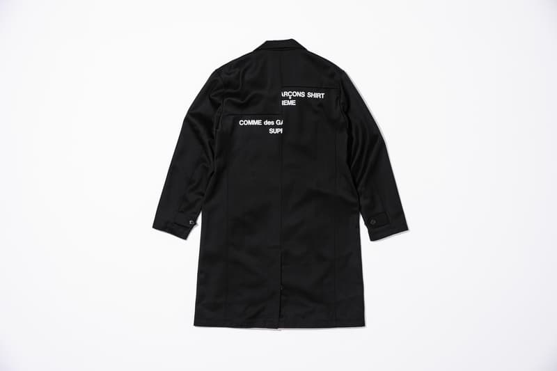 Supreme x COMME des GARÇONS SHIRT 2018 秋季聯名系列正式發佈