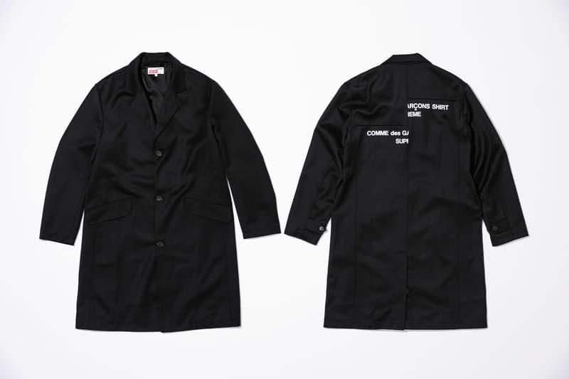Supreme x COMME des GARÇONS SHIRT 2018 秋季聯名系列正式發佈