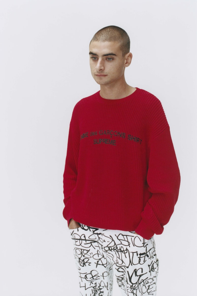 Supreme x COMME des GARÇONS SHIRT 2018 秋季聯名系列正式發佈