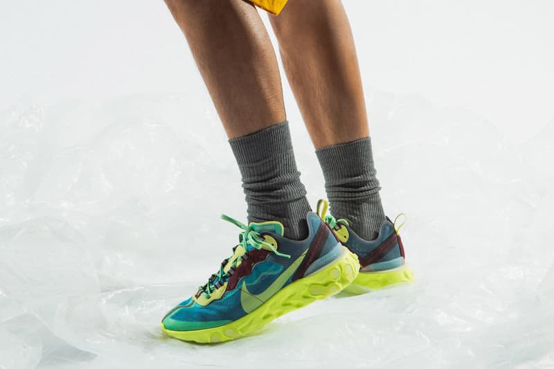 UNDERCOVER x Nike React Element 87 聯名系列上腳一覽