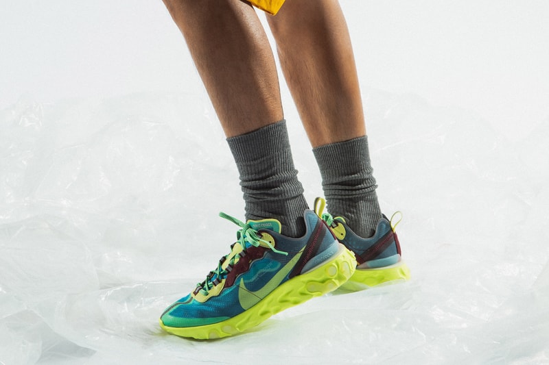 UNDERCOVER x Nike React Element 87 聯名系列上腳一覽