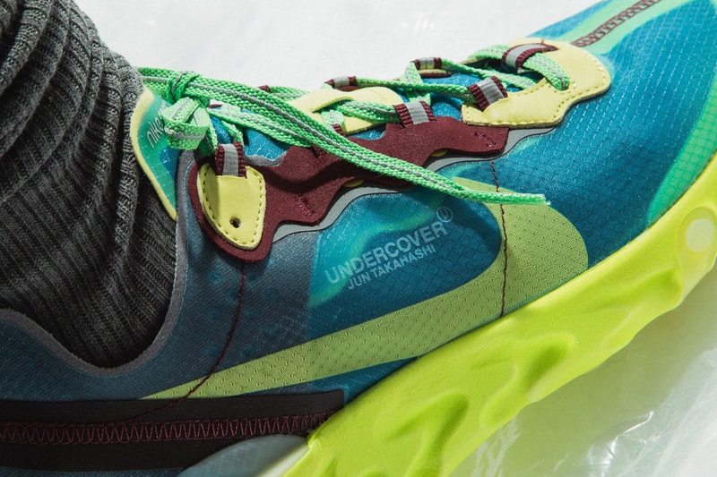 UNDERCOVER x Nike React Element 87 聯名系列上腳一覽