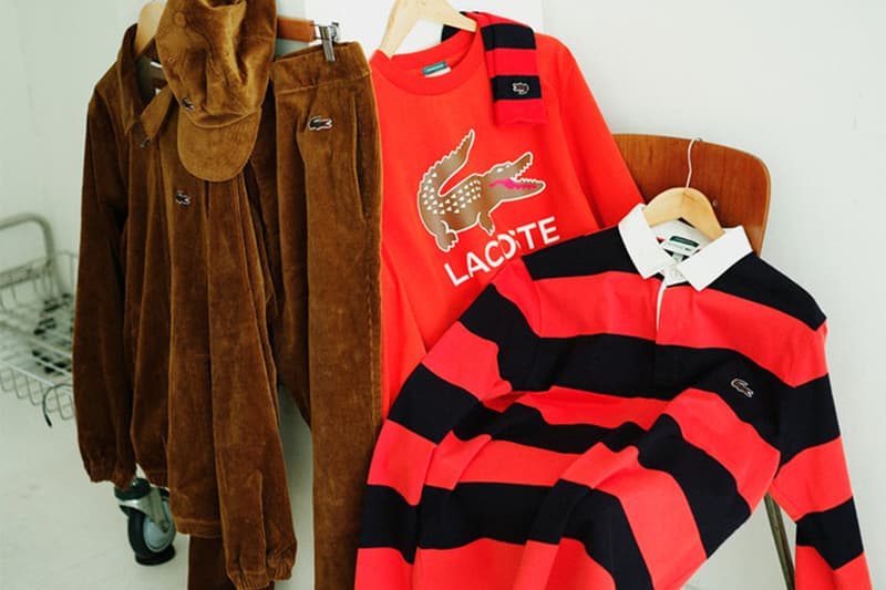 復古氣息滿載・BEAMS × Lacoste 燈芯絨系列