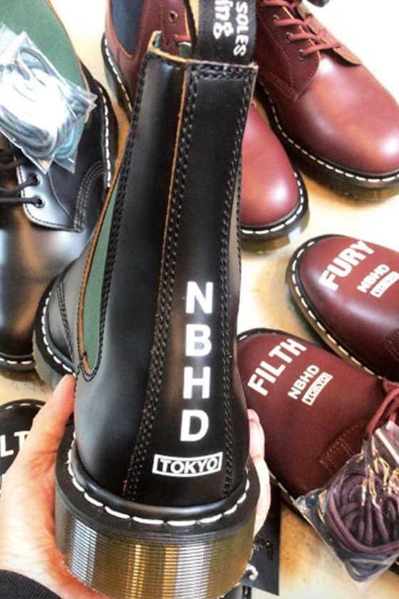 Dr. Martens x NEIGHBORHOOD 聯名鞋款即將上架