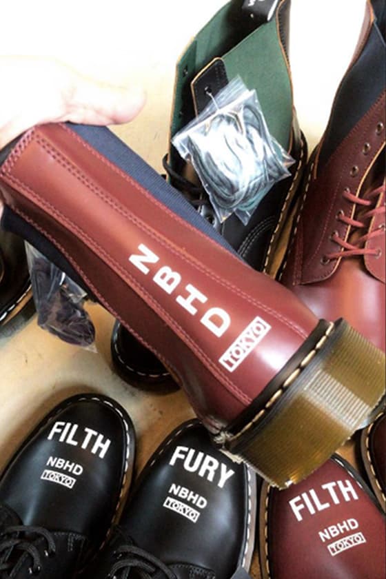 Dr. Martens x NEIGHBORHOOD 聯名鞋款即將上架
