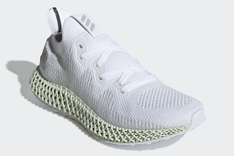 adidas AlphaEDGE 4D 全白配色设计