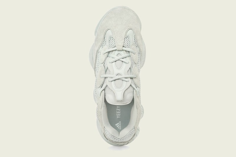 adidas YEEZY 500 全新配色「Salt」官方圖片釋出