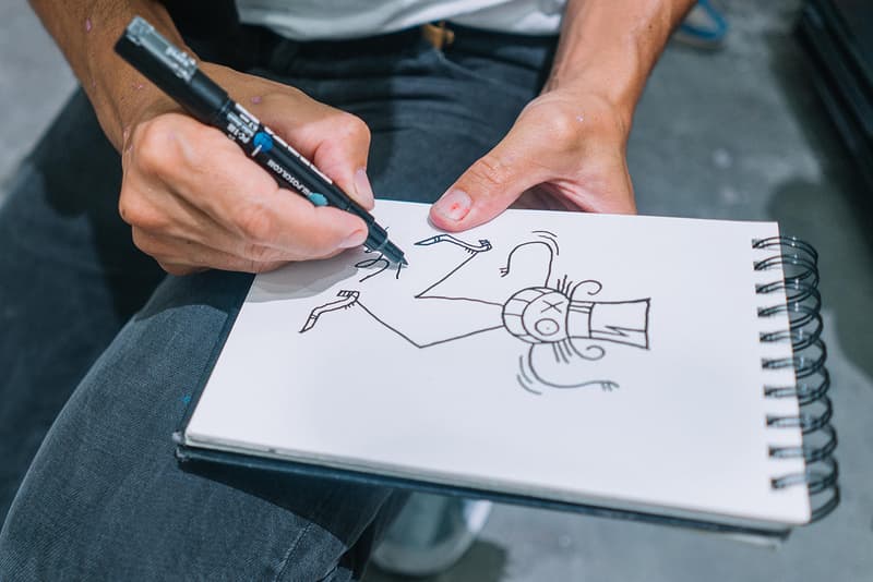 Futura、André Saraiva、Stash 及 Kevin Lyons 等藝術家於 HYPEFEST 上進行藝術創作