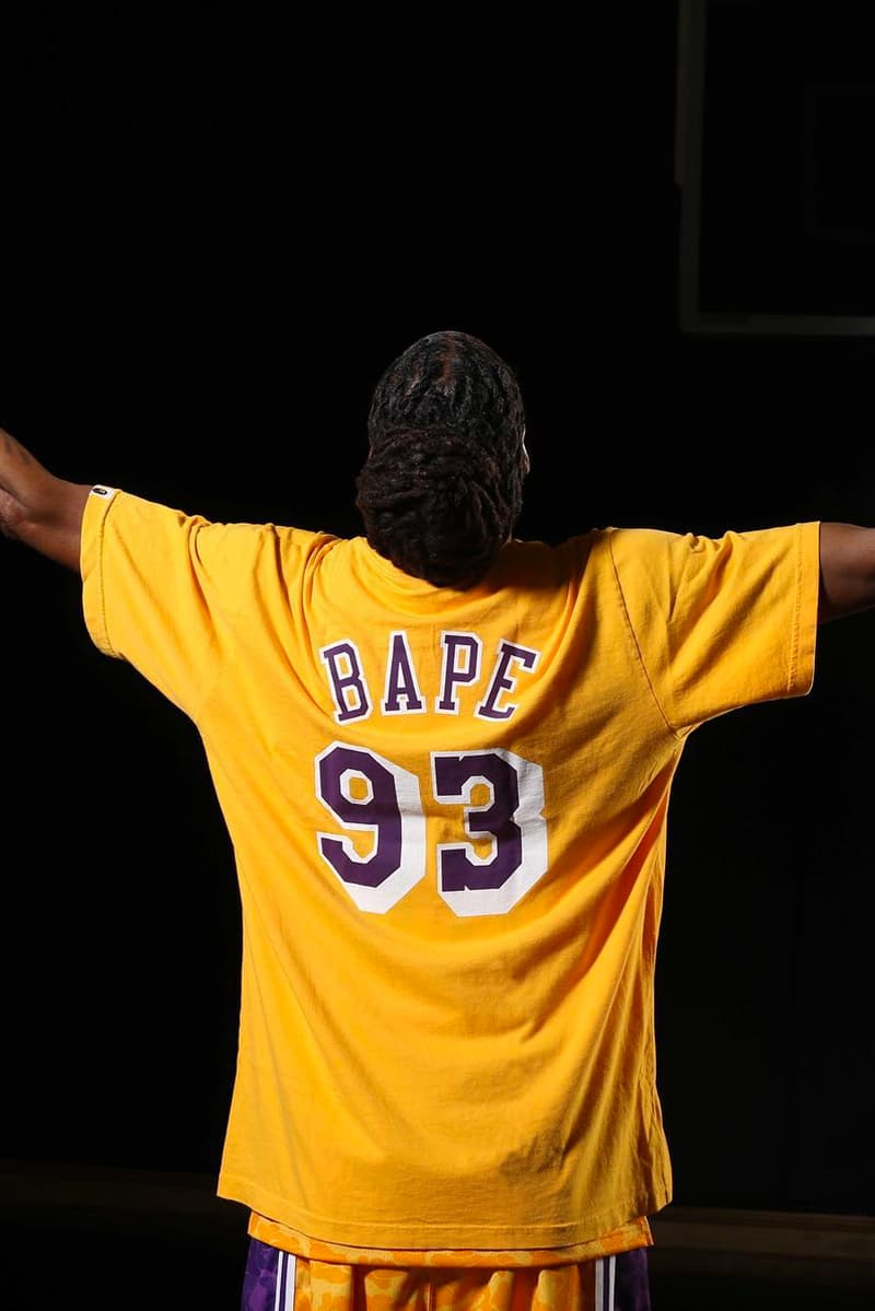 Snoop Dogg 演繹 A BATHING APE® x Mitchell & Ness 聯名系列 Lookbook