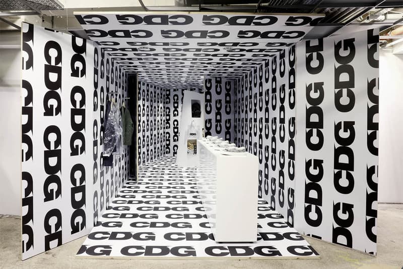 走進 COMME des GARÇONS 支線 CDG 最新 Dover Street Market 展示空間