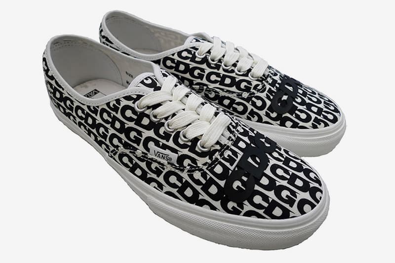 COMME des GARÇONS CDG x Vans 聯名 Authentic 鞋款即將上架