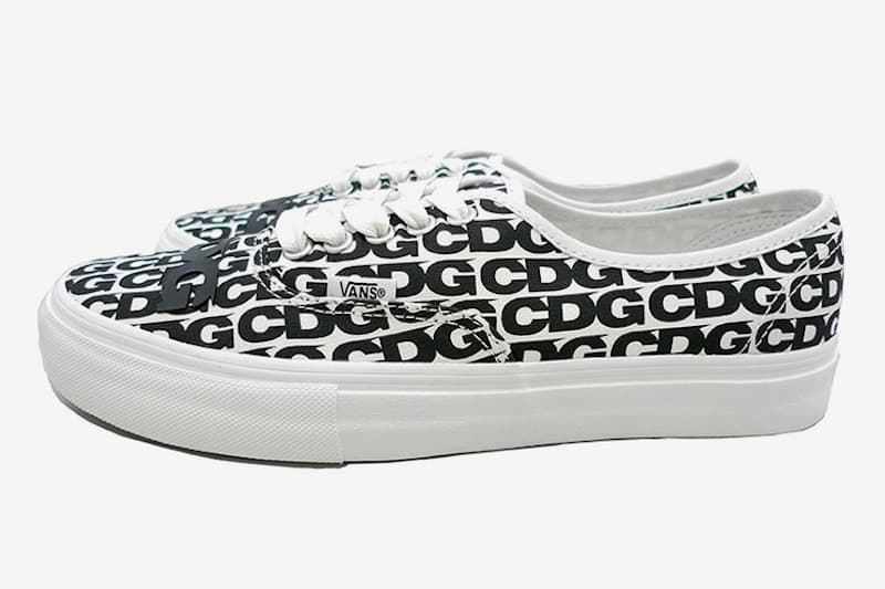 COMME des GARÇONS CDG x Vans 聯名 Authentic 鞋款即將上架