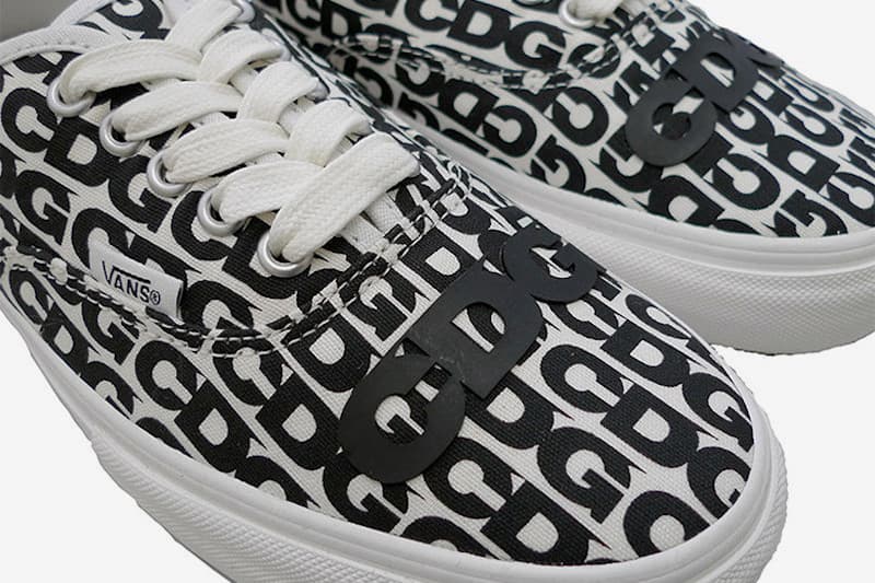 COMME des GARÇONS CDG x Vans 聯名 Authentic 鞋款即將上架