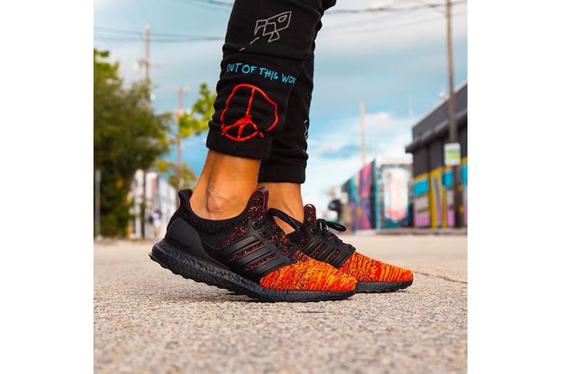 《Game Of Thrones》x adidas UltraBOOST「House Targaryen」黑紅配色上腳一覽