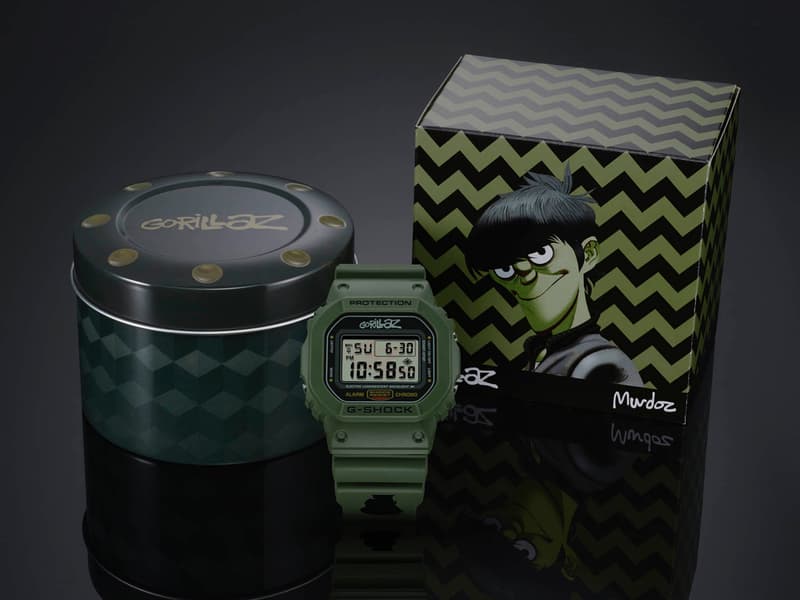 Gorillaz x G-SHOCK 35 周年聯名別注系列發售詳情公開