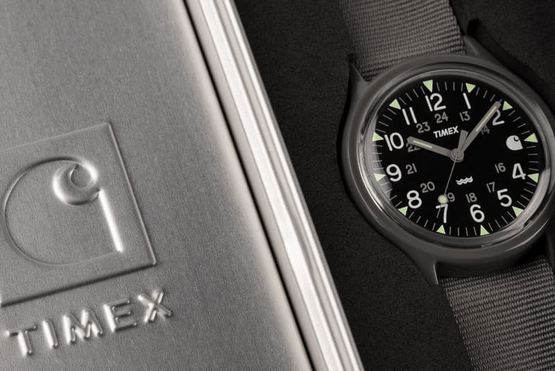 Carhartt WIP x TIMEX 全新联名 Camper MK1 腕錶