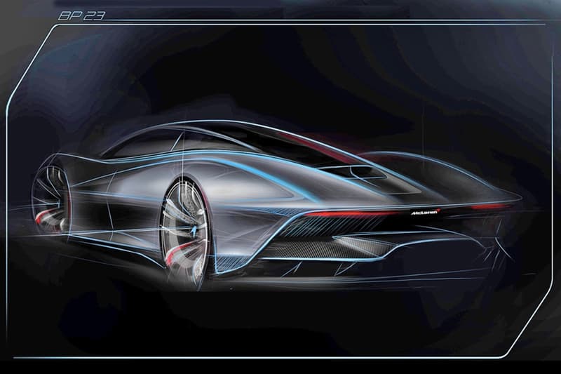 McLaren 第三代 Hypercar「Speedtail」車身設計曝光