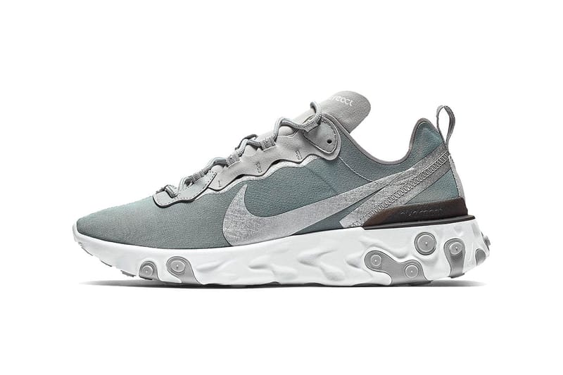 Nike 最新 React Element 55「Sliver」配色登場