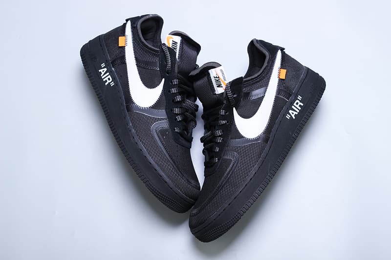 率先近賞 Off-White™ x Nike Air Force 1 Low 黑色版本