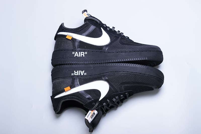 率先近賞 Off-White™ x Nike Air Force 1 Low 黑色版本