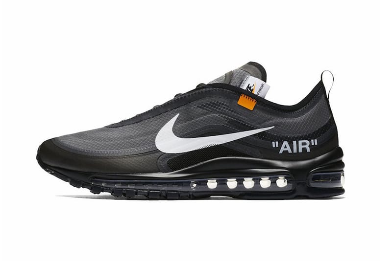 Off-White™ x Nike Air Max 97 全新黑色版本官方圖片釋出