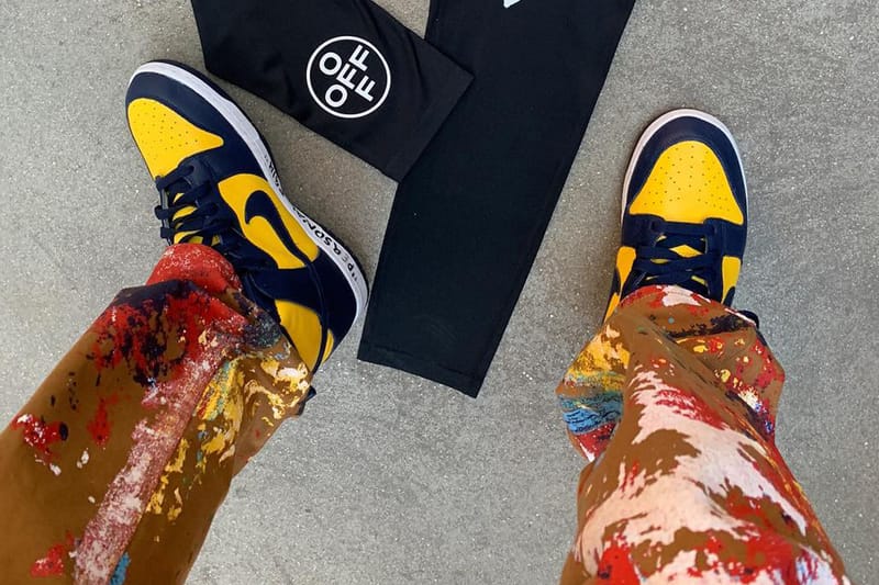 Off-White™ 與 Nike 的下一双联名鞋款或将是 Dunk High？
