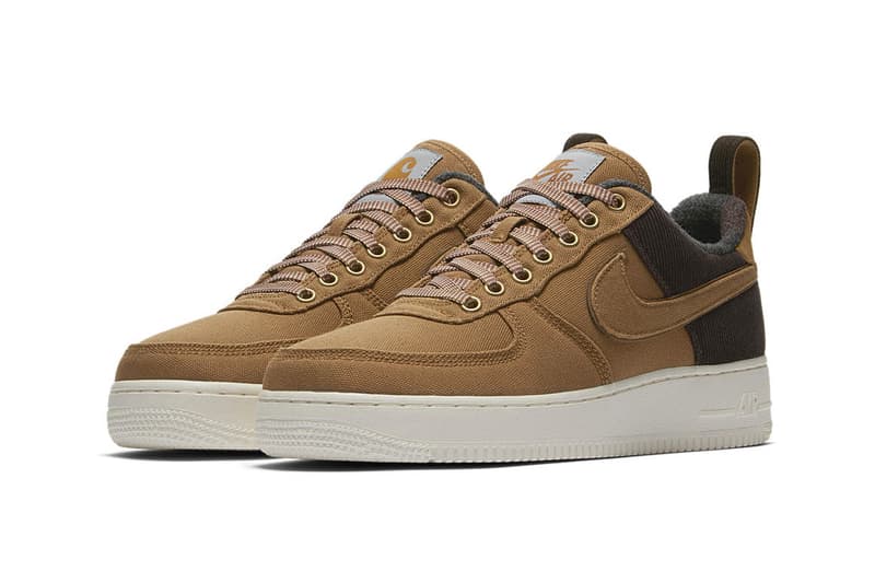 Carhartt WIP x Nike 聯名 Air Force 1 官方圖片釋出