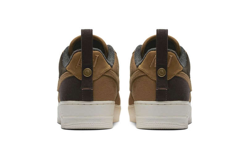 Carhartt WIP x Nike 聯名 Air Force 1 官方圖片釋出