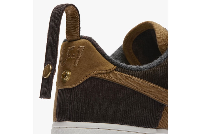 Carhartt WIP x Nike 聯名 Air Force 1 官方圖片釋出